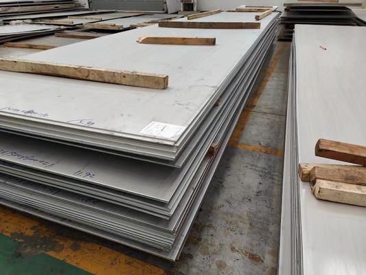SUS304 Stainless Steel Flat Plate 2B Surface 4'×8' With Hot Rolled