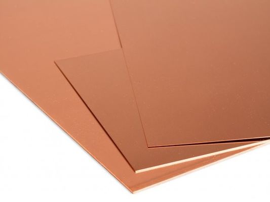 Highly Durable Metallic 5mm Copper Sheet Plates Corrosion Resistance For Heavy Machinery