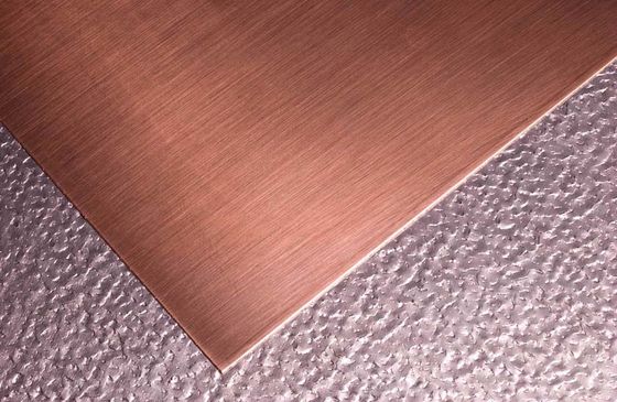 C26800 C67400 Copper Metal Plates With Polished Mill Surface