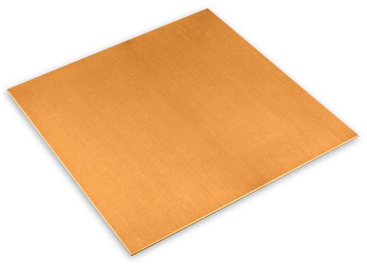 0.5mm 2mm Copper Metal Plates , C10100 Copper Sheet For Decorate Materials