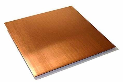 Mirror Copper Plate Sheet Metal 1m 2m 3m 6m Machining Industry ASTM B36 ASTM B194