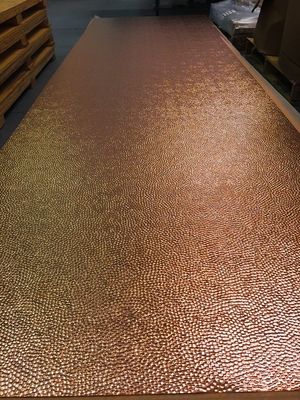 Pure Copper Metal Plates 200mm Thickness ASTM JIS EN Standards