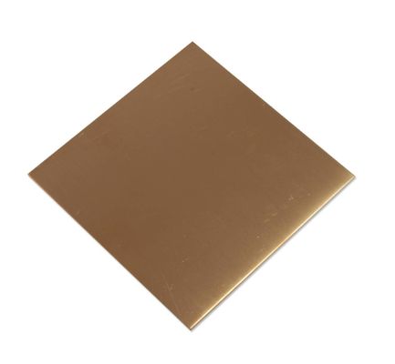 JIS Standard H65 Copper Metal Plates Sheet 4x8 Size 0.5mm Thickness