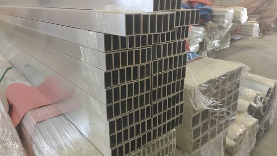 6063 6082 7075 Aluminium Round Pipe With Anodized Welding Surface Treatment