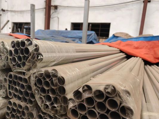 Anodized Aluminum Pipe Tube 6063 6101B T6 T7 Alloy Material For Electricity