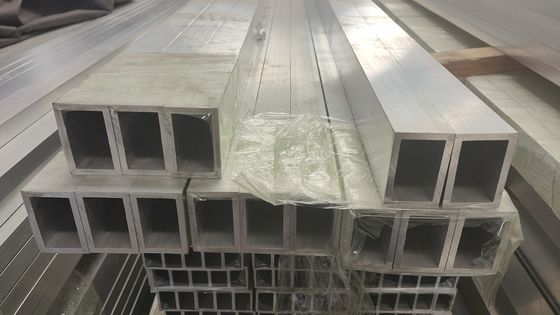 Extrusion Aluminum Tube Hardness T5 T6 100% QC Testing for Various Applications