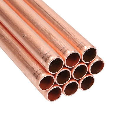 Refrigeration AC Copper Pipe Tube 4 Inches Size ASTM DIN AISI Standard