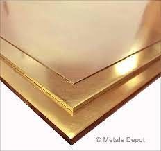 Mill Polished Brass Stock Plate C21000 C23000 C33200 Material